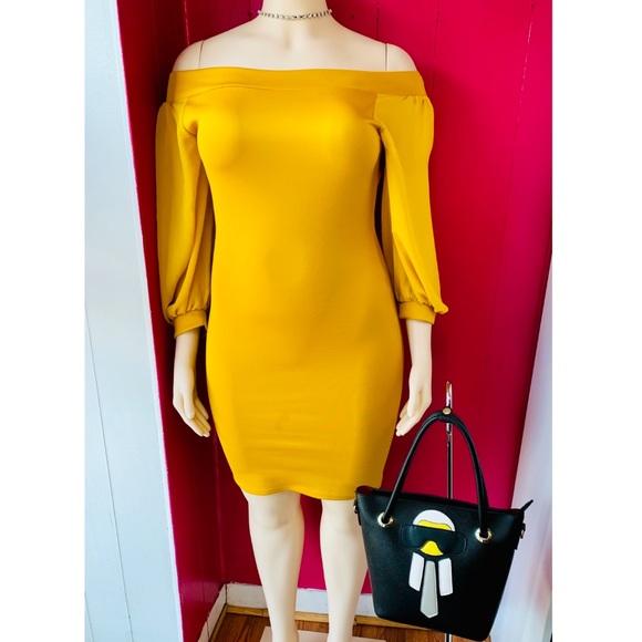 Dresses & Skirts - Women’s Plus Off-The-Shoulder Party Dress